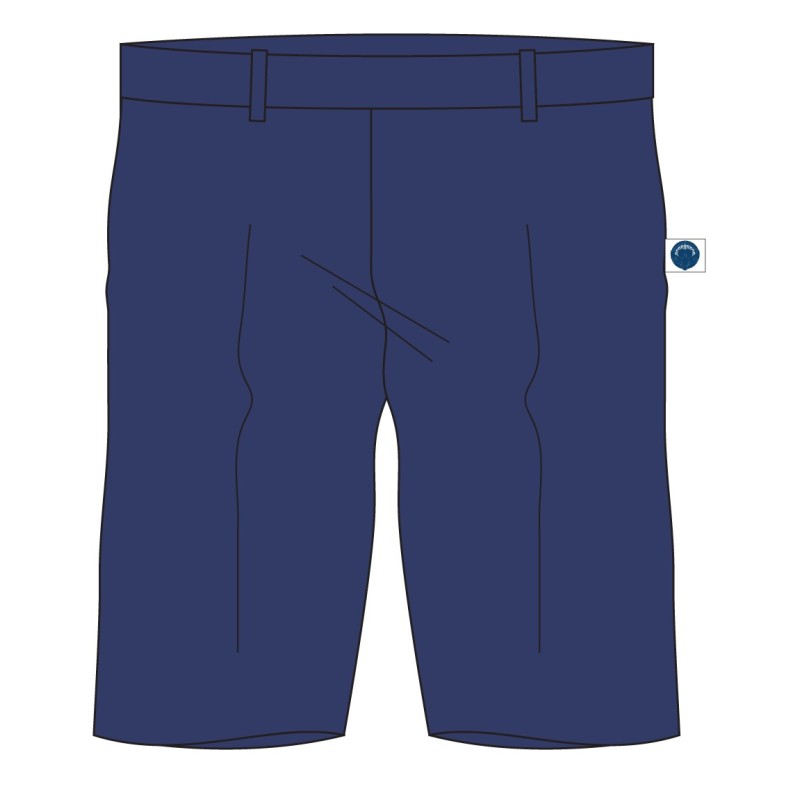 Navy Blue Bermuda -- [KG1 - GRADE 2]