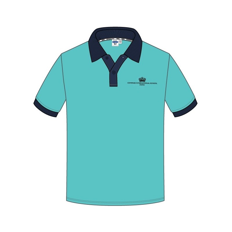 Teal Polo T Shirt -- [FS1 & FS2]