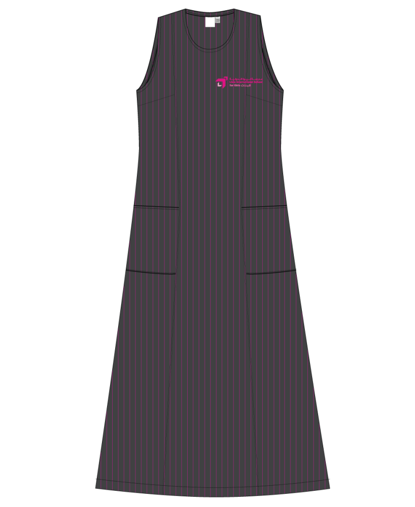 Grey Pinafore -- [Grade 5 -  Grade 12]