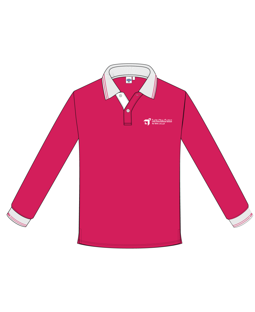 Pink Polo T.Shirt FSL -- [KG1 - Grade 4]