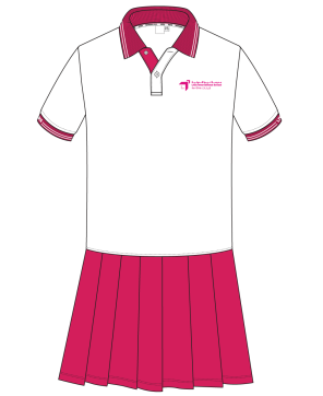 White Polo Dress -- [PreK - KG2]