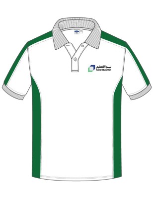 White Polo T.Shirt -- [KG1 - Grade 12]