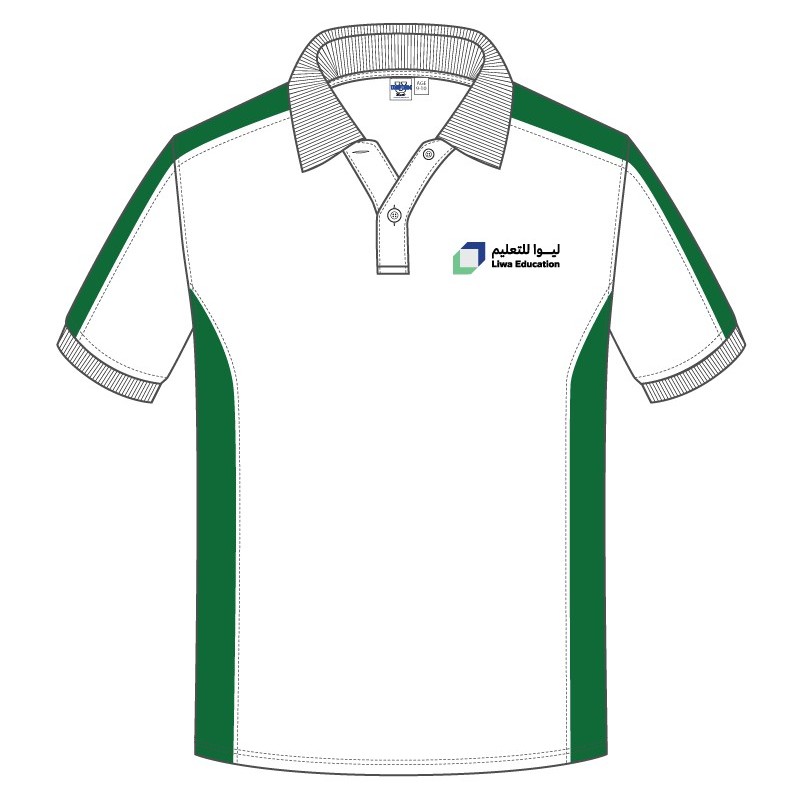 White Polo T.Shirt -- [KG1 - Grade 12]