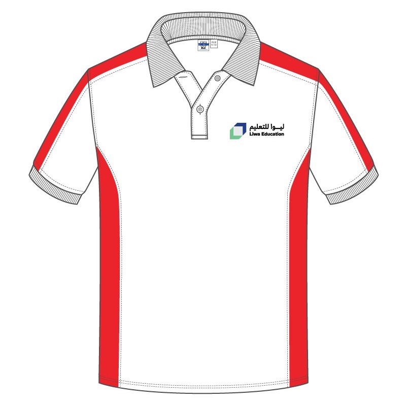 White Polo T.Shirt -- [KG1 - Grade 12]