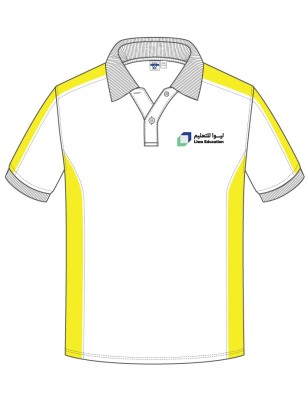 White Polo T.Shirt -- [KG1 - Grade 12]