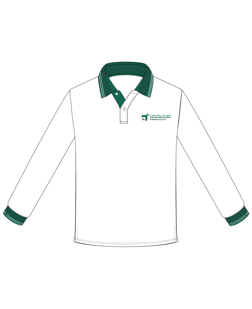 White Polo T.Shirt FSL -- [Grade 5 -  Grade 8]