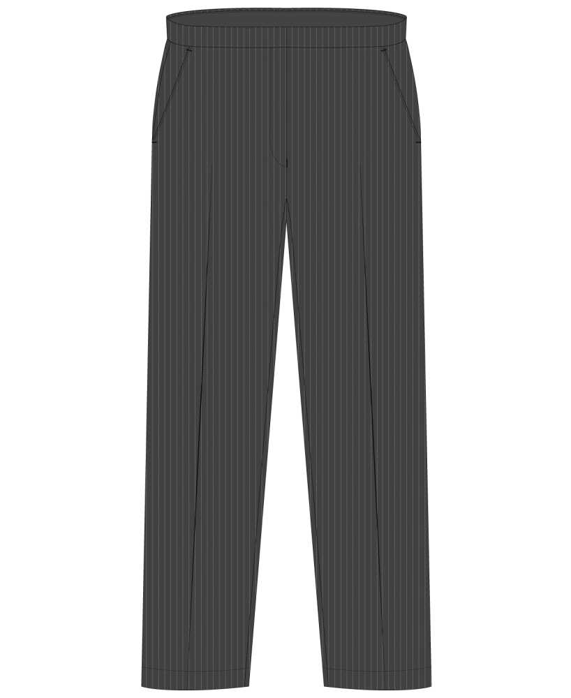 Grey Girls Trouser -- [KG1 - Grade 8]