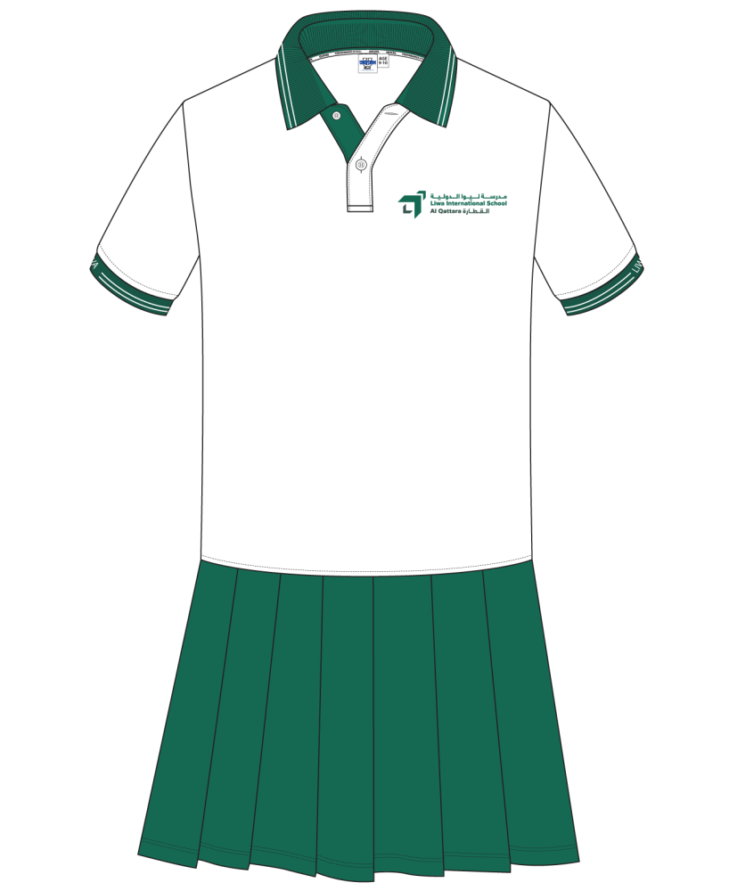 White Polo Dress -- [KG1 - KG2]