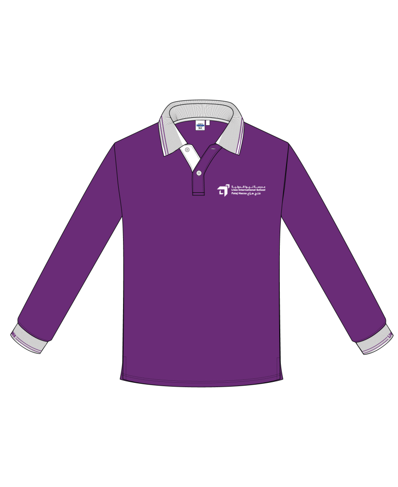 Purple Polo T.Shirt FSL -- [PreK - Grade 4]