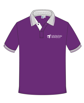 Purple Polo T.Shirt SL -- [PreK - Grade 4]