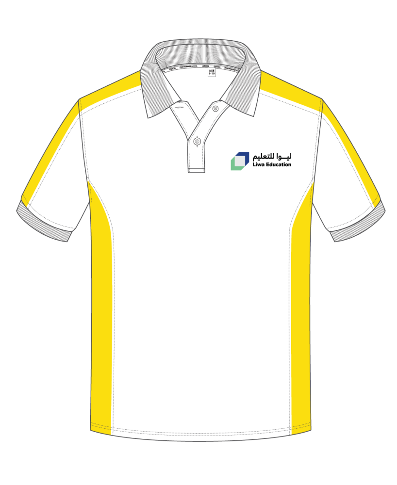 Yellow P.E T.Shirt -- [PreK - Grade 12]