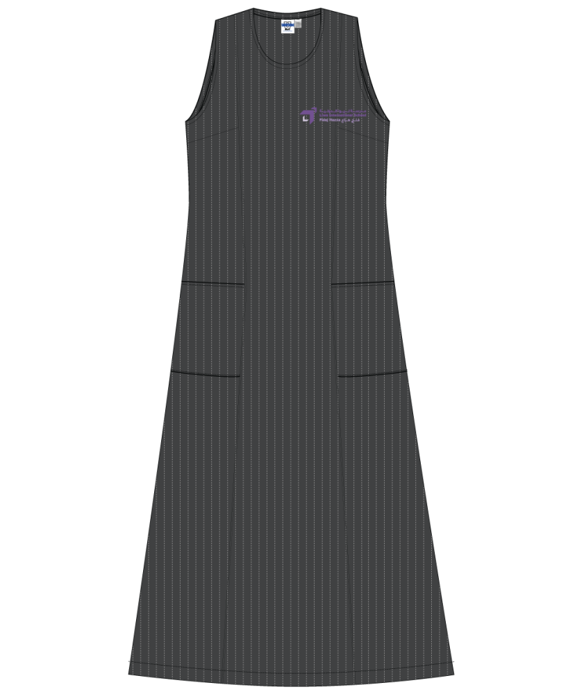 Grey Pinafore -- [Grade 5 -  Grade 12]