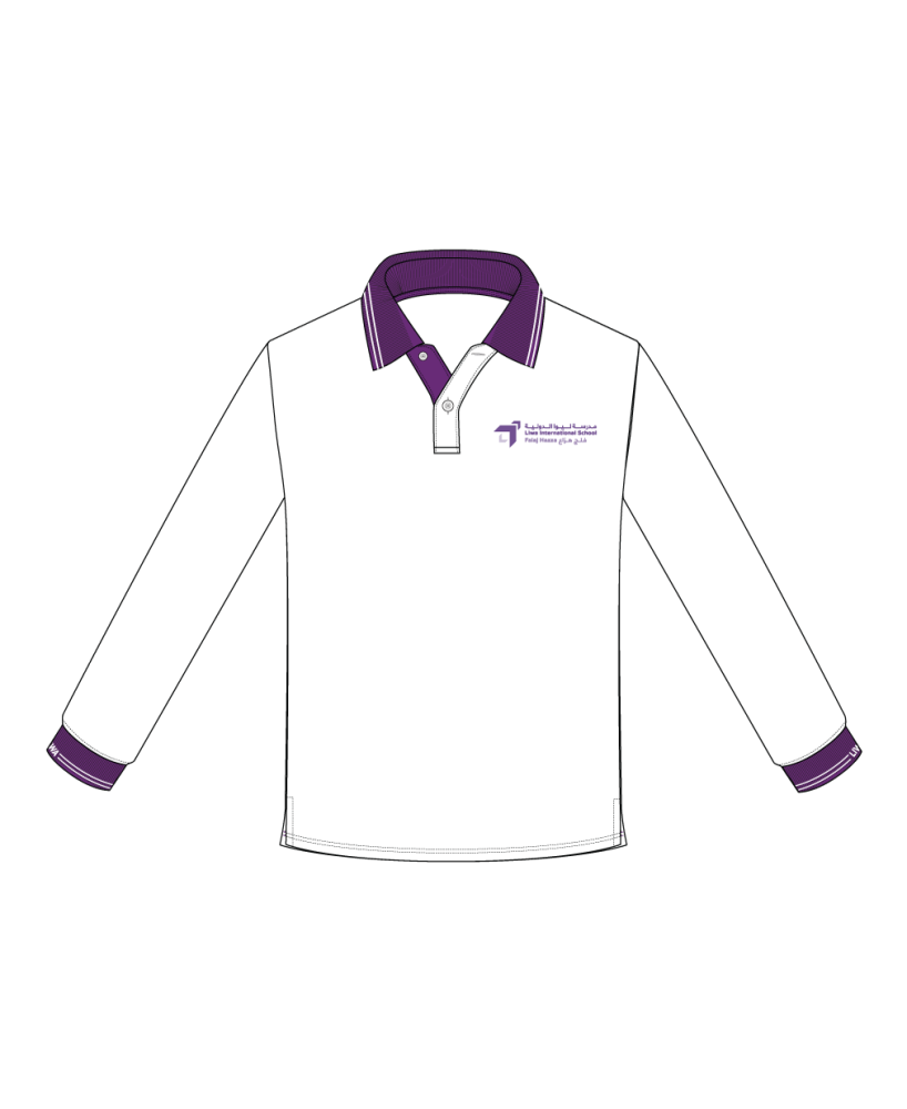 White Polo T.Shirt FSL -- [Grade 5 -  Grade 12]