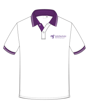 White Polo T.Shirt SL -- [Grade 5 -  Grade 12]