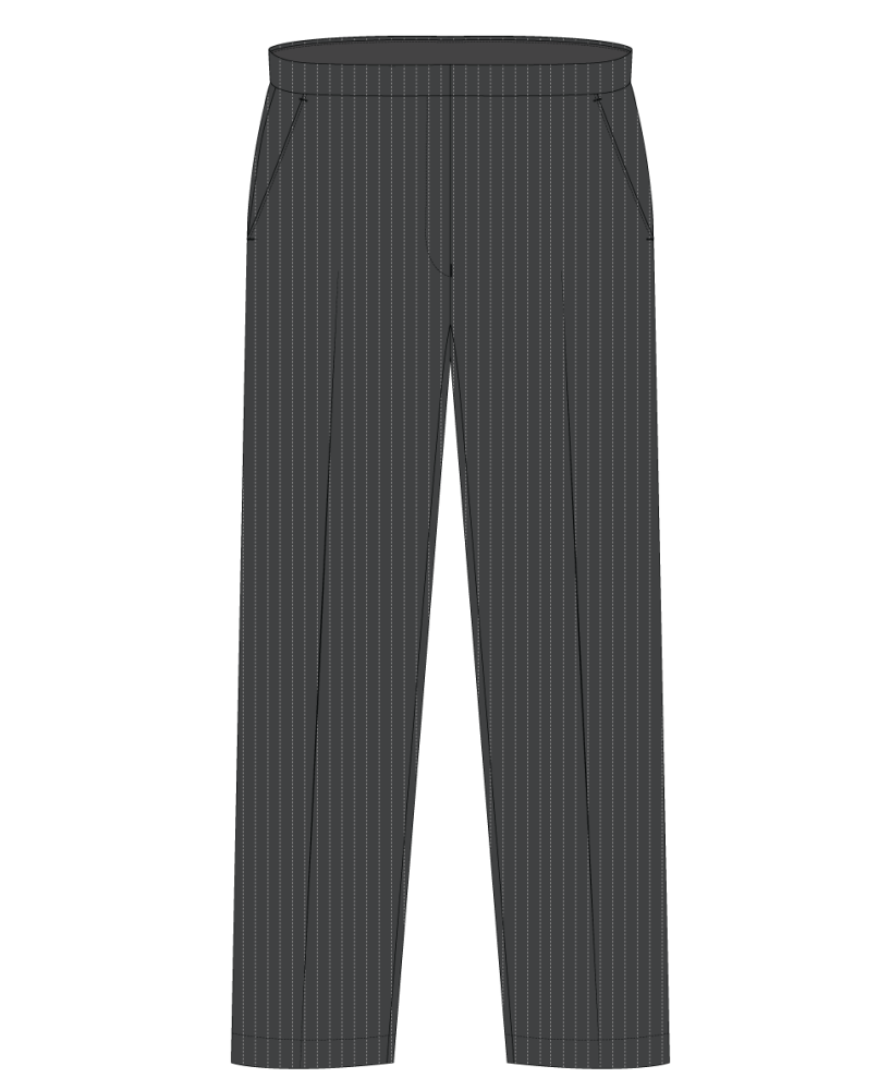 Grey Girls Trouser -- [PreK - Grade 12]