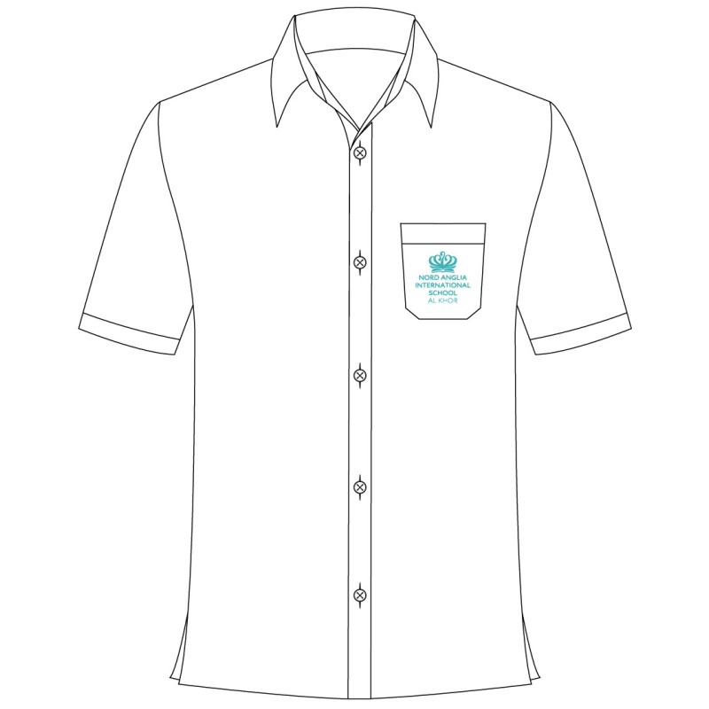 White Shirt With Logo --  [YEAR 1 TO YEAR 6]
