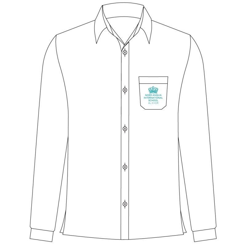 White Shirt With Logo --  [YEAR 1 TO YEAR 11]