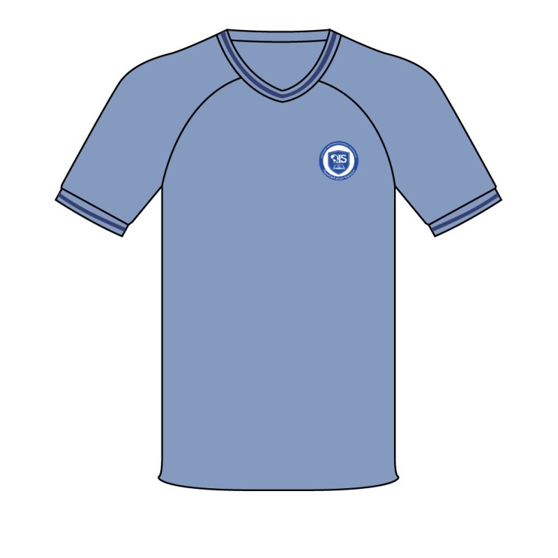 V-Neck Polo   [ P.E. ]  T-Shirt