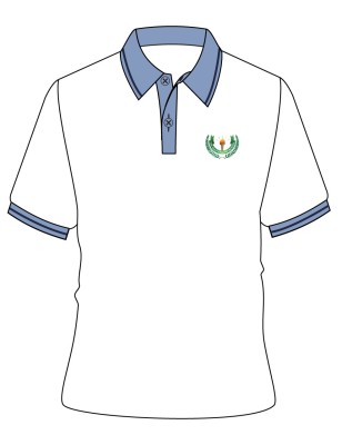 White S/SL Polo T.Shirt -- [YEAR 3 - YEAR 6]