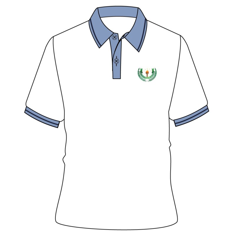 White S/SL Polo T.Shirt -- [YEAR 3 - YEAR 6]