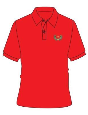 Red HC Polo T.Shirt -- [RECEPTION - YEAR 2]
