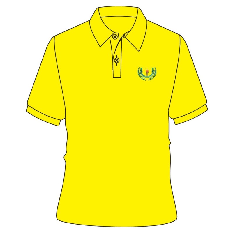 Yellow HC Polo T.Shirt -- [RECEPTION - YEAR 2]